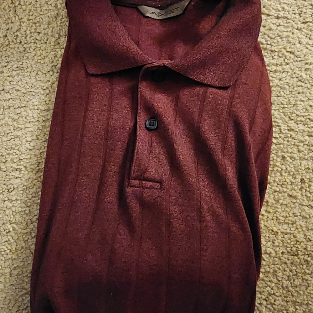 (Axist) Long-Sleeve Polo Shirt (L)